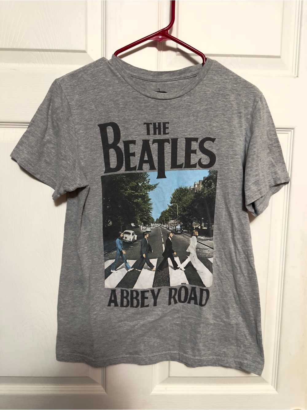 The Beatles Abbey Road Graphic Tee - Gray